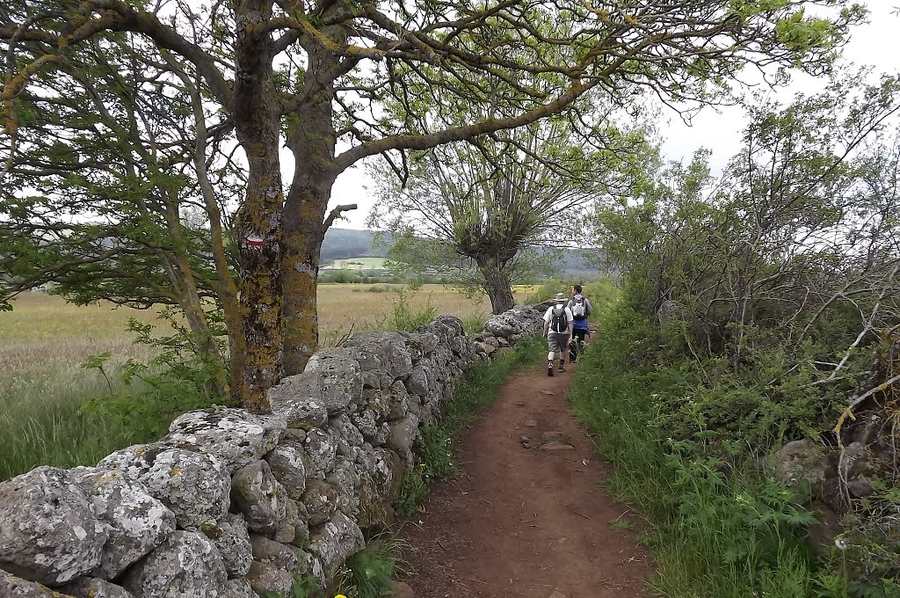 08 Pèlerin sur la voie du Puy en Velay 